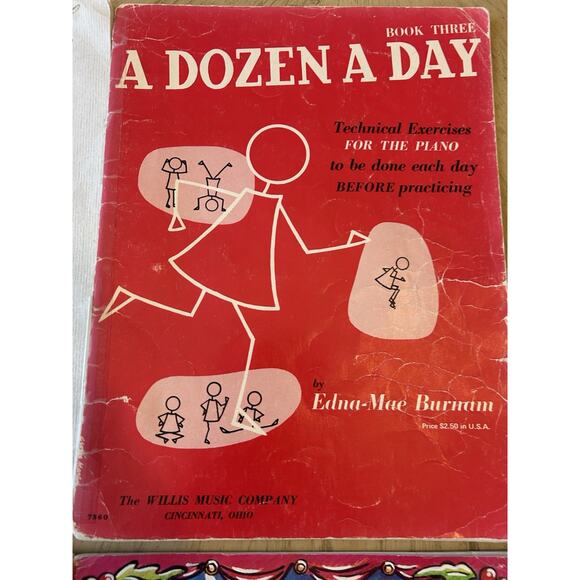 5* VTG Piano Sheet Music Beginners Kids BACH Schaum Schmitt Xmas Learn Prep Play - Picture 5 of 16